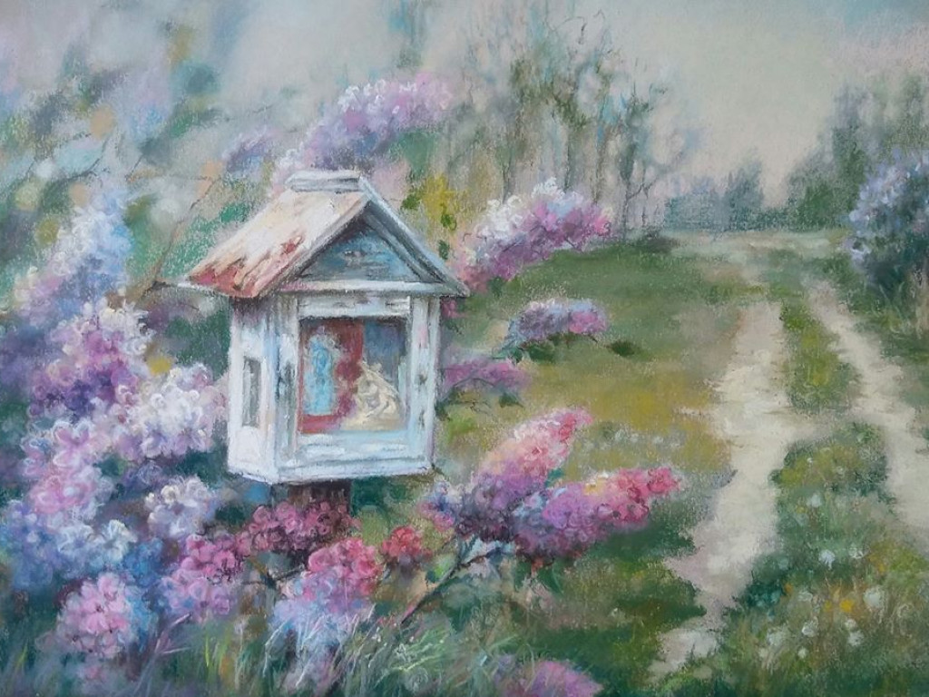 Wystawa prac Urszuli Pietras zorganizowana przez Parczewski Dom Kultury