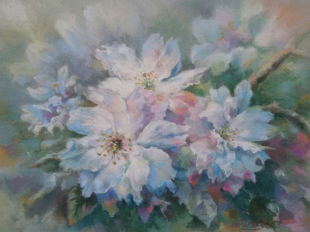 Wystawa prac Urszuli Pietras zorganizowana przez Parczewski Dom Kultury