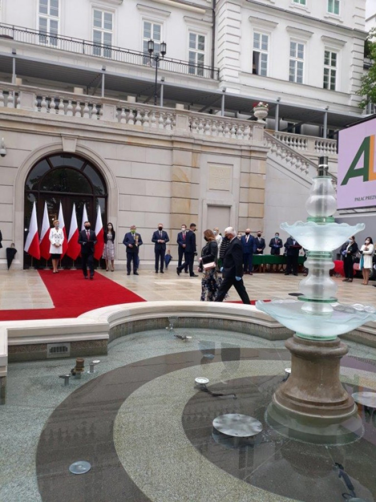 Spomlek mistrzem AgroLigi. Nagrodę wręczył prezydent