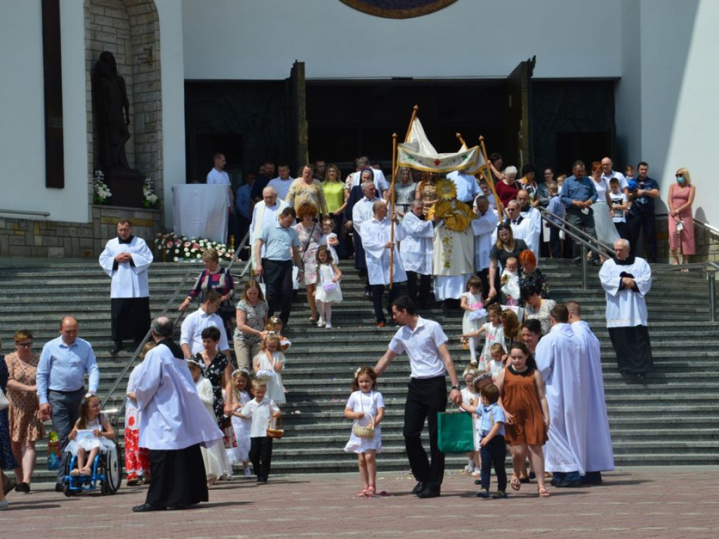 Boże Ciało w parafii MBNP