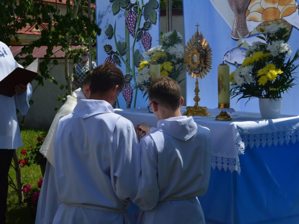 Boże Ciało w parafii Trójcy Św.