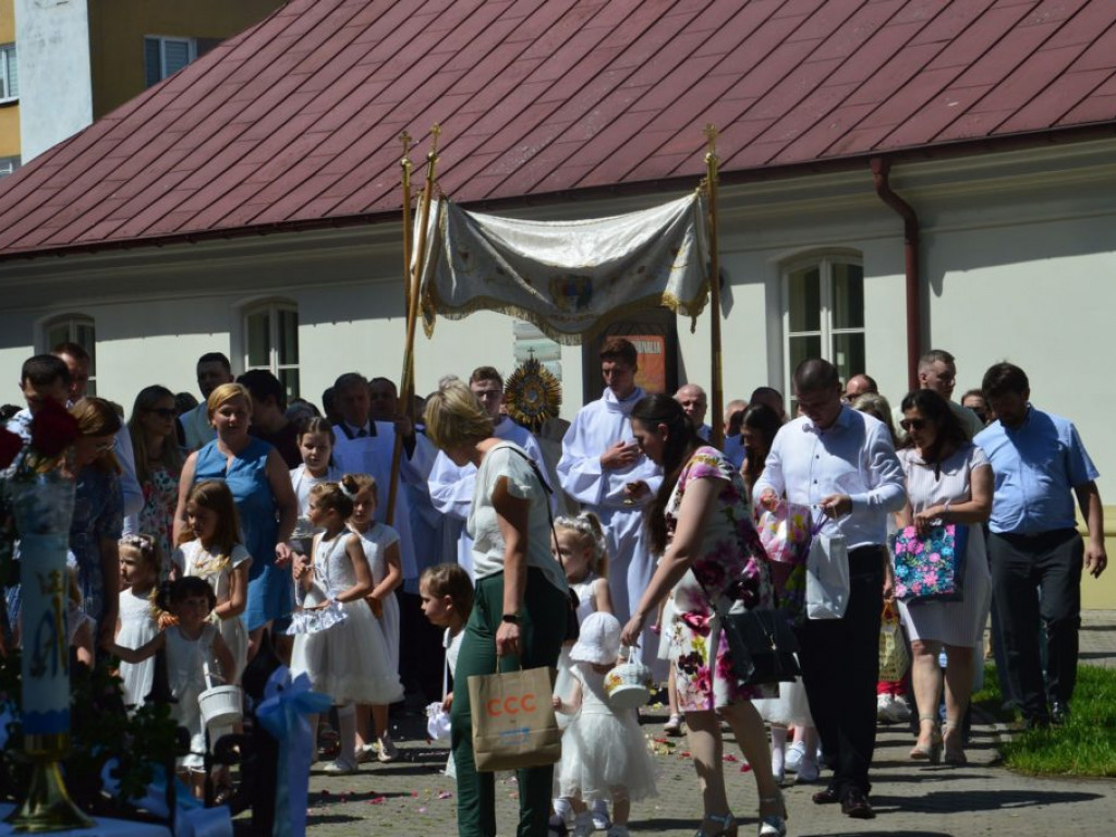 Boże Ciało w parafii Trójcy Św.