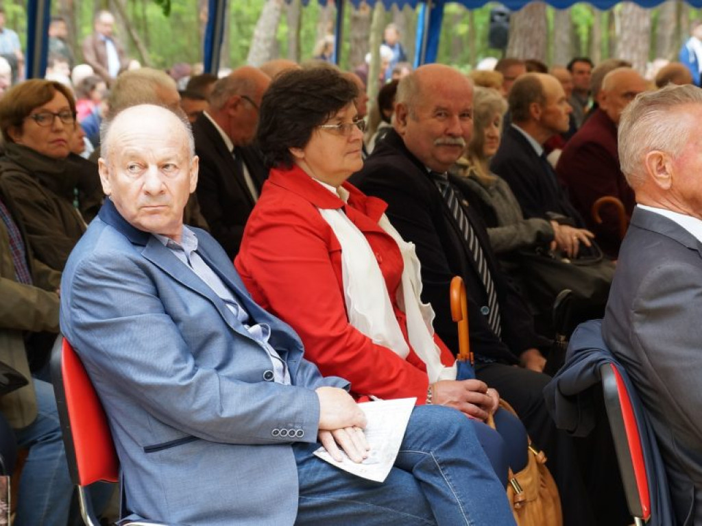 Uroczystość patriotyczna na uroczysku Baran