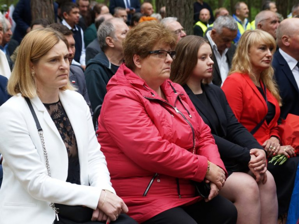 Uroczystość patriotyczna na uroczysku Baran