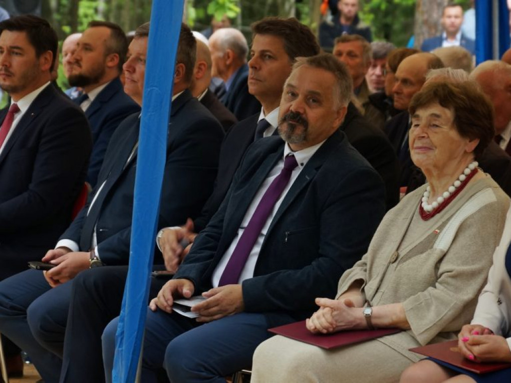 Uroczystość patriotyczna na uroczysku Baran