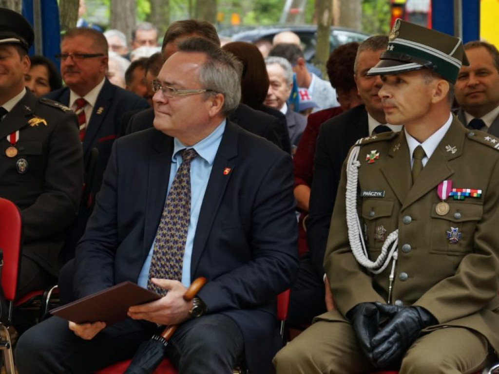 Uroczystość patriotyczna na uroczysku Baran