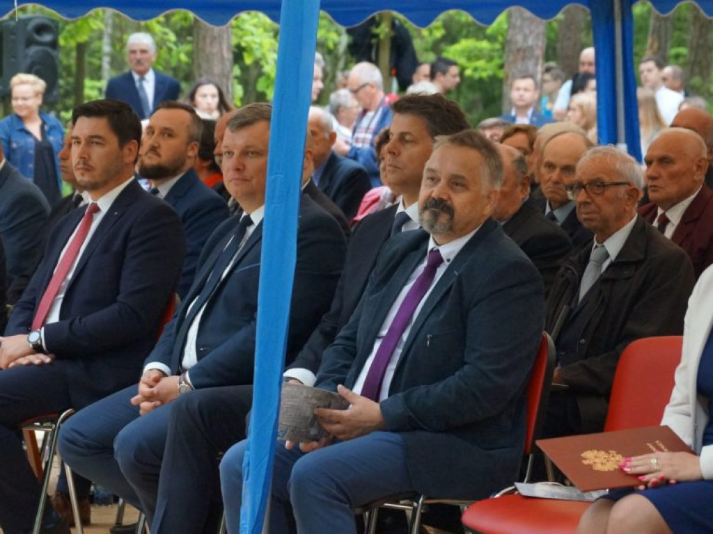 Uroczystość patriotyczna na uroczysku Baran