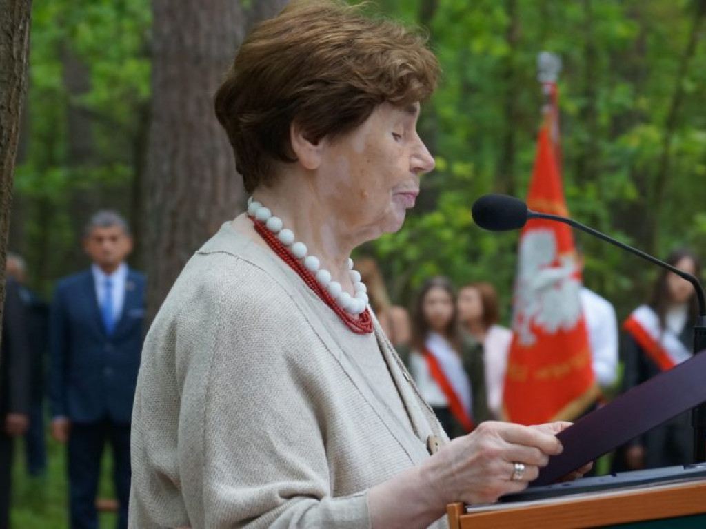 Uroczystość patriotyczna na uroczysku Baran