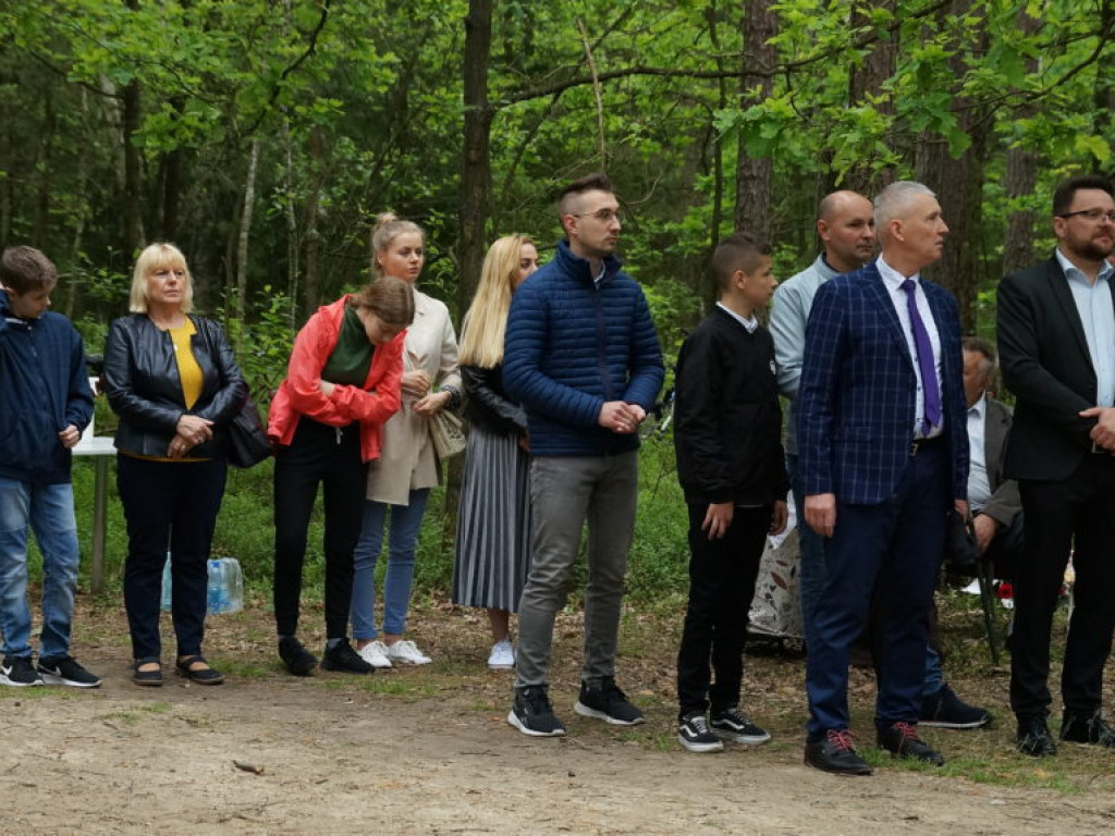 Uroczystość patriotyczna na uroczysku Baran