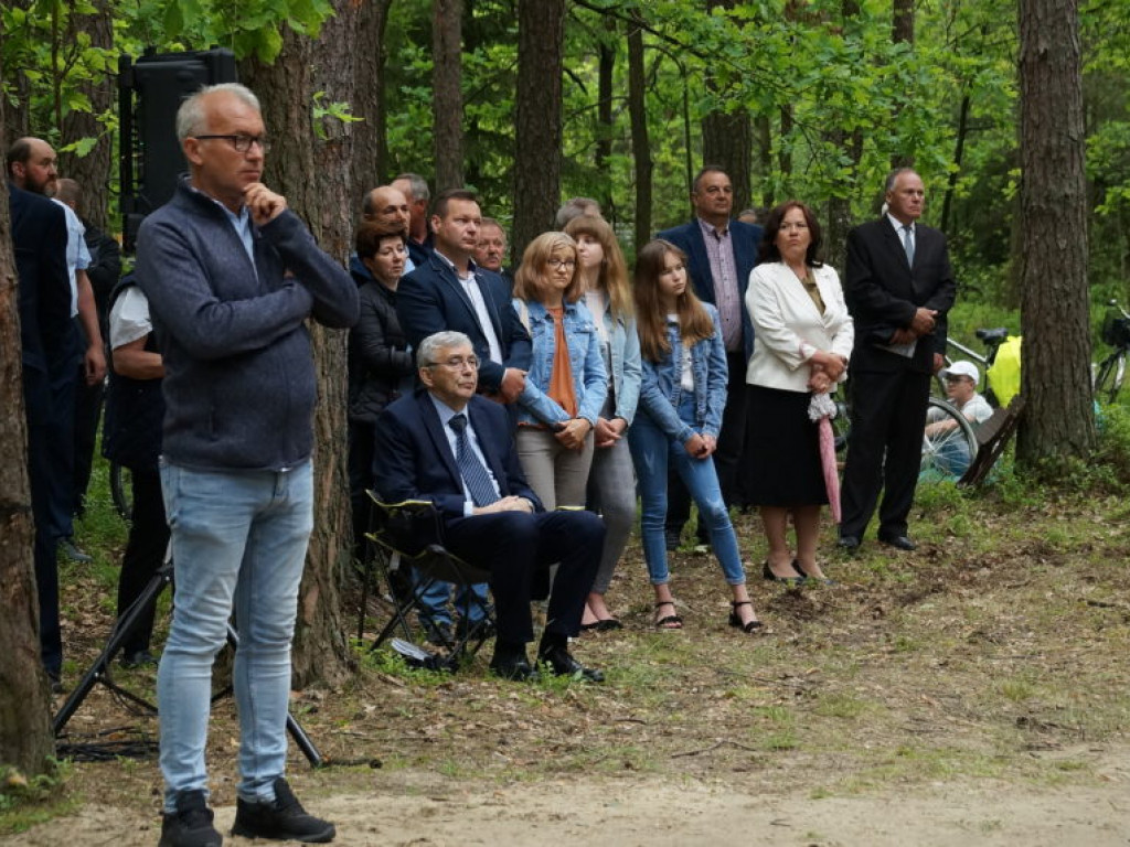 Uroczystość patriotyczna na uroczysku Baran