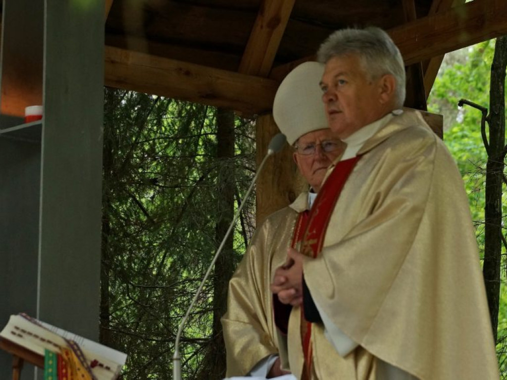 Uroczystość patriotyczna na uroczysku Baran