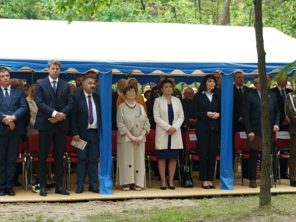 Uroczystość patriotyczna na uroczysku Baran