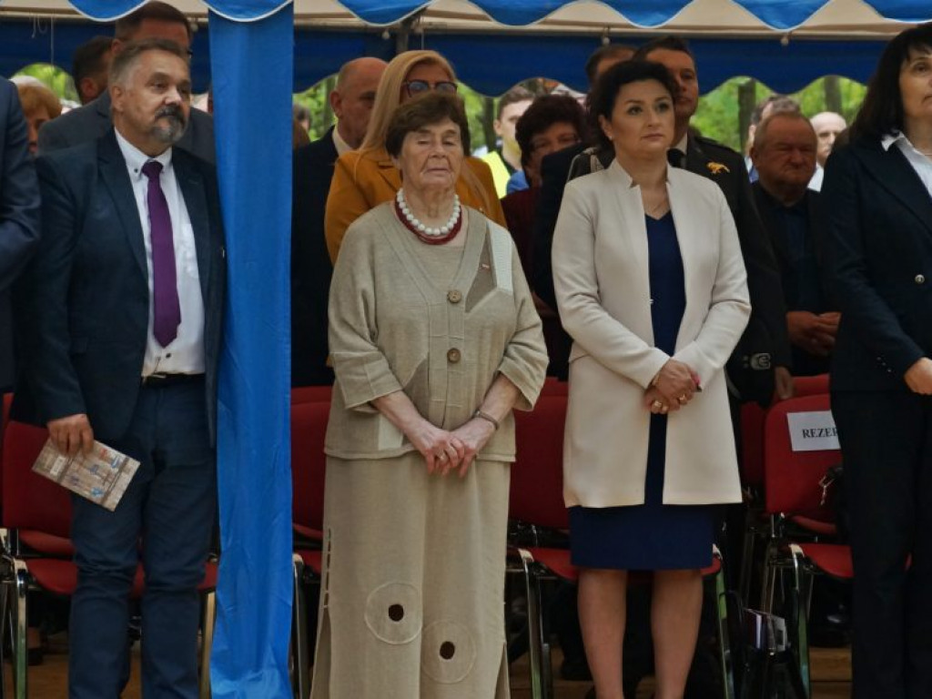 Uroczystość patriotyczna na uroczysku Baran