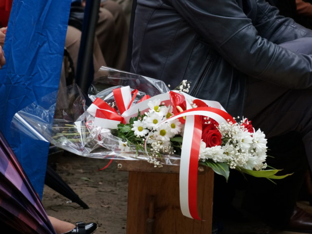 Uroczystość patriotyczna na uroczysku Baran