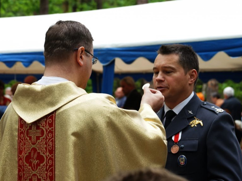 Uroczystość patriotyczna na uroczysku Baran