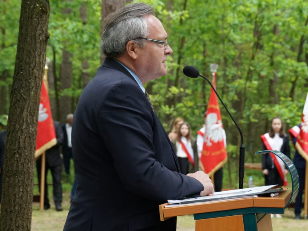 Uroczystość patriotyczna na uroczysku Baran