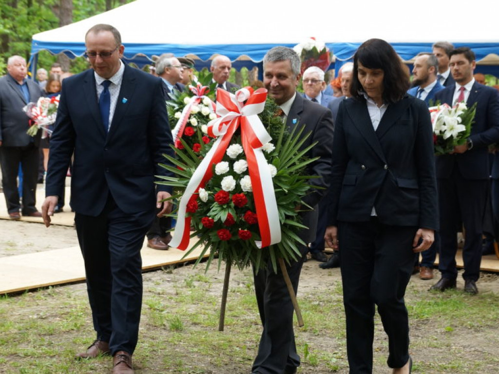 Uroczystość patriotyczna na uroczysku Baran