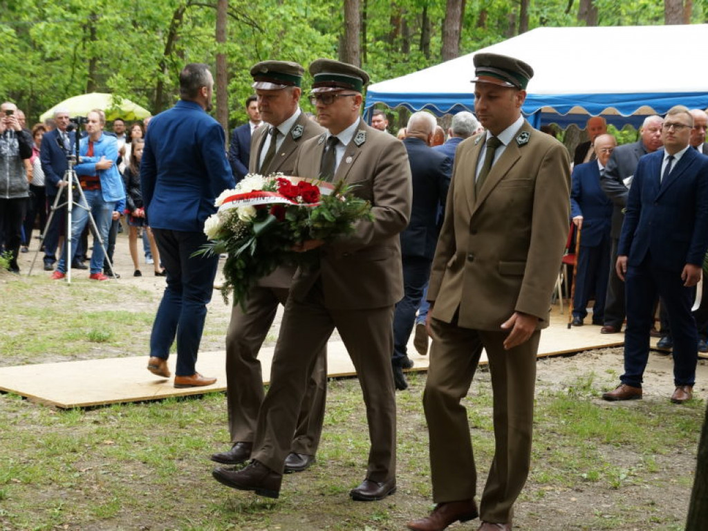 Uroczystość patriotyczna na uroczysku Baran