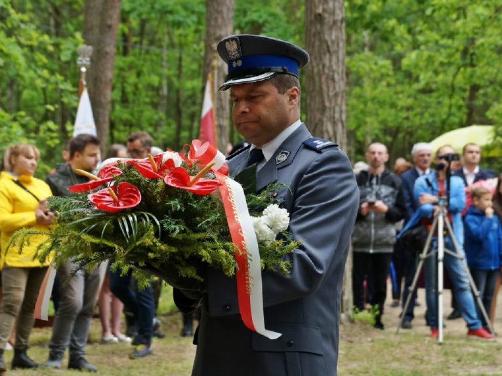 Uroczystość patriotyczna na uroczysku Baran
