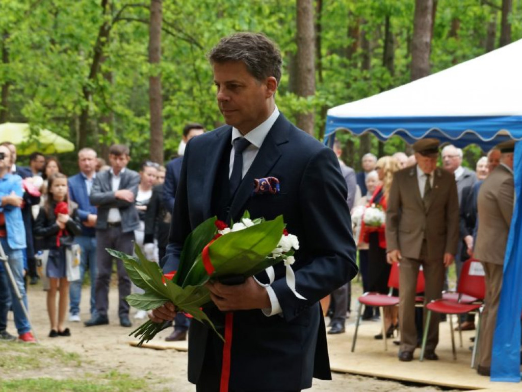 Uroczystość patriotyczna na uroczysku Baran