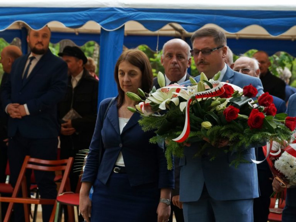 Uroczystość patriotyczna na uroczysku Baran