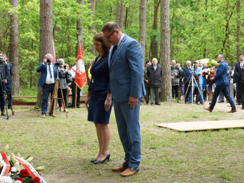 Uroczystość patriotyczna na uroczysku Baran