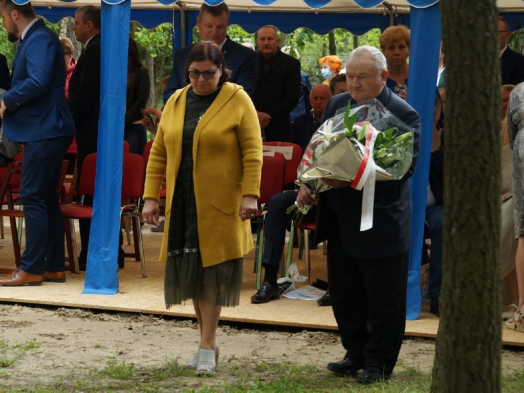 Uroczystość patriotyczna na uroczysku Baran