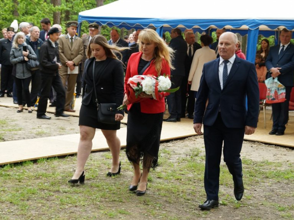 Uroczystość patriotyczna na uroczysku Baran