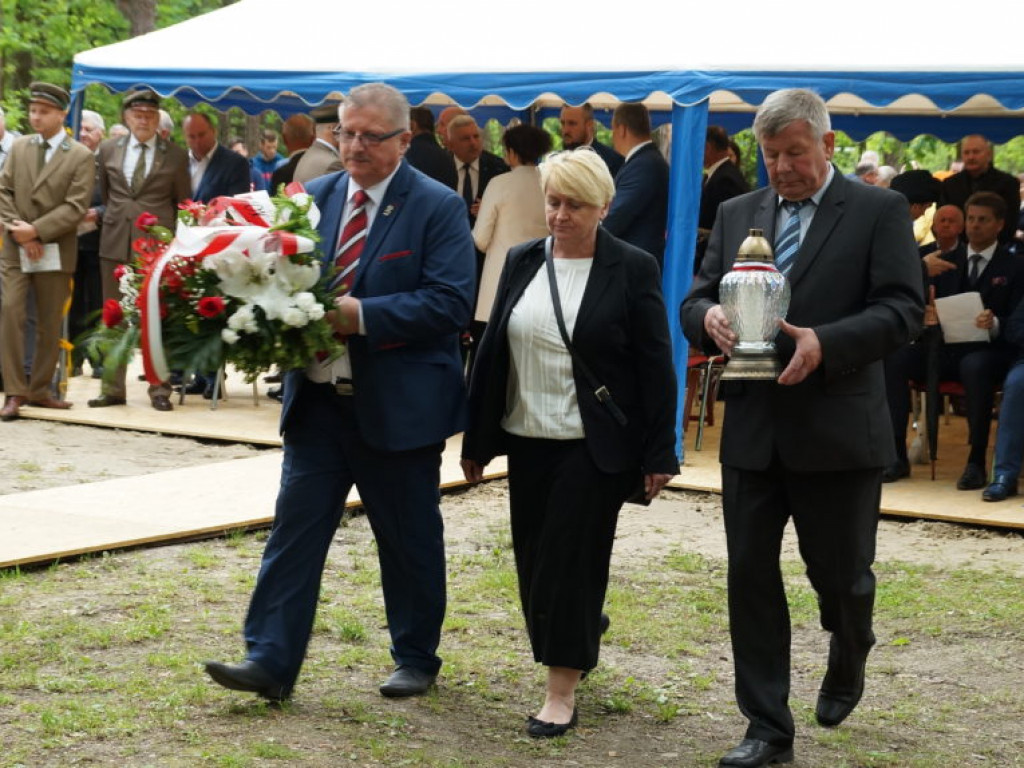 Uroczystość patriotyczna na uroczysku Baran