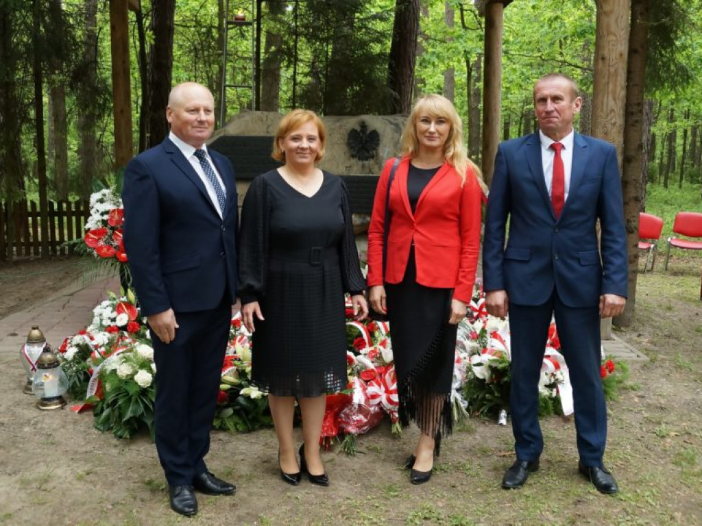 Uroczystość patriotyczna na uroczysku Baran