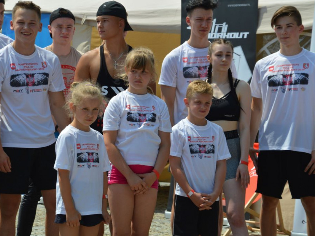 VIII Ogólnopolskie Mistrzostwa w Podciąganiu na Drążku w Radzyniu Podlaskim