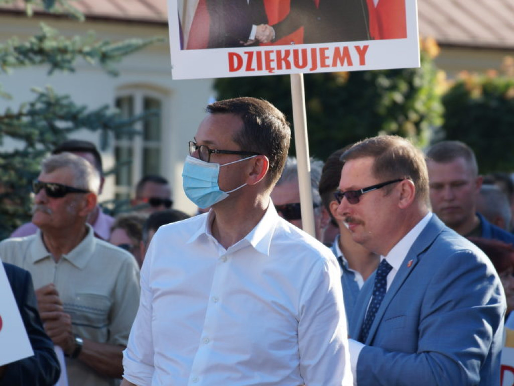 Premier Mateusz Morawiecki w Radzyniu