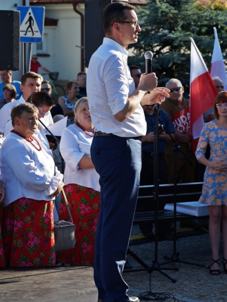 Premier Mateusz Morawiecki w Radzyniu