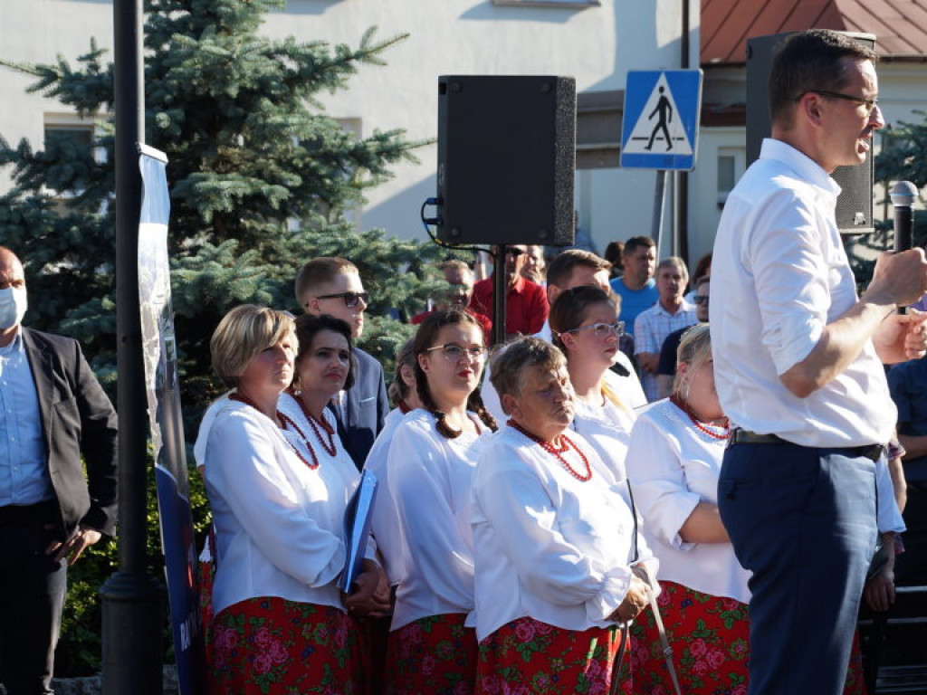 Premier Mateusz Morawiecki w Radzyniu