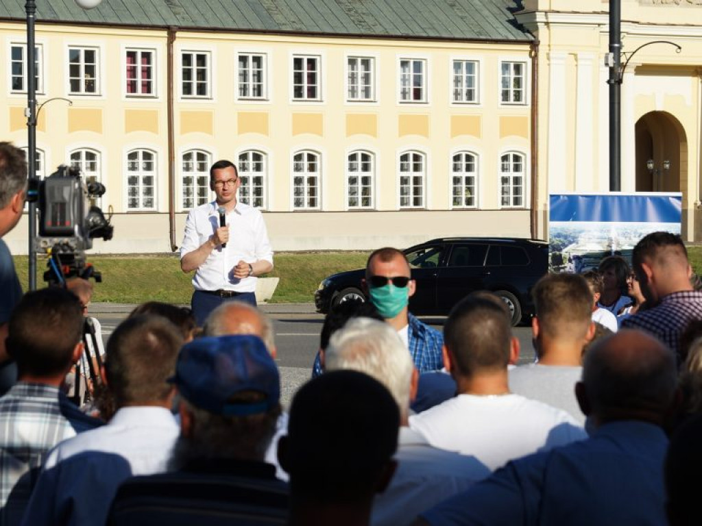 Premier Mateusz Morawiecki w Radzyniu