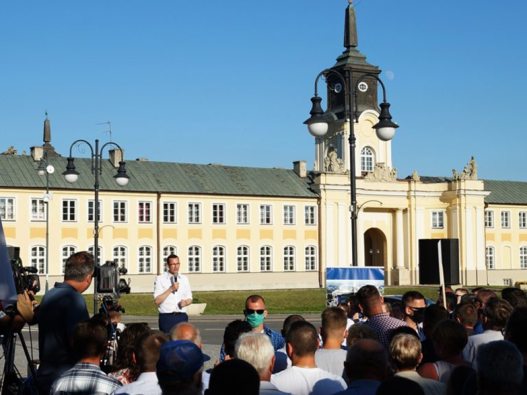 Premier Mateusz Morawiecki w Radzyniu