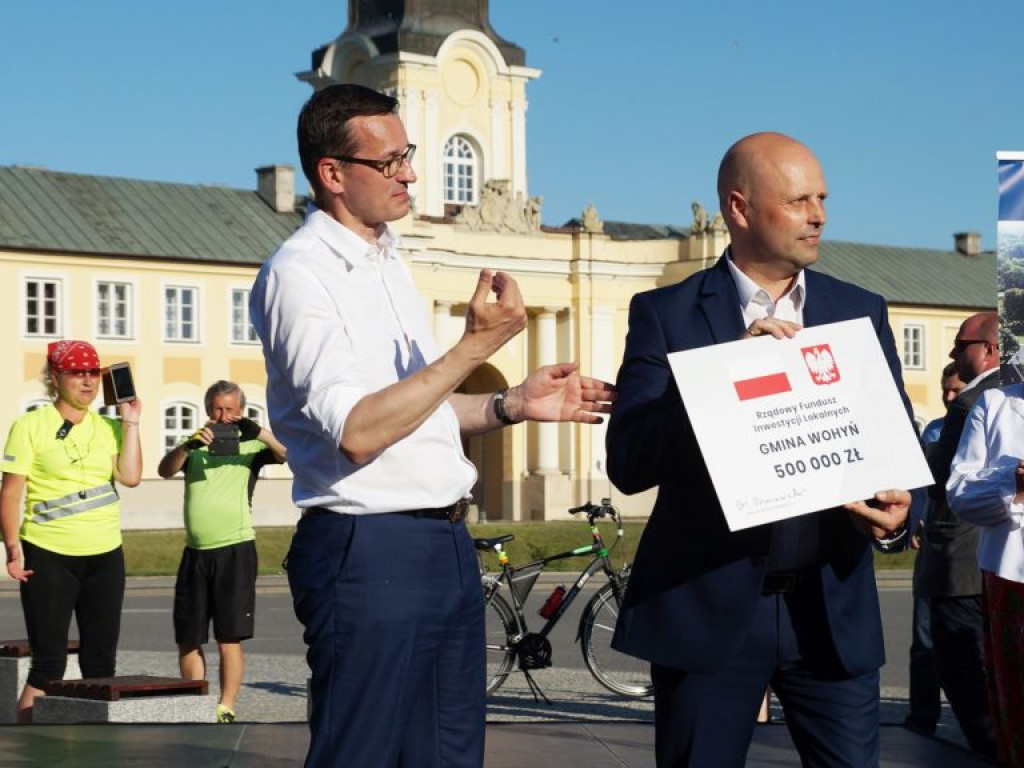 Premier Mateusz Morawiecki w Radzyniu