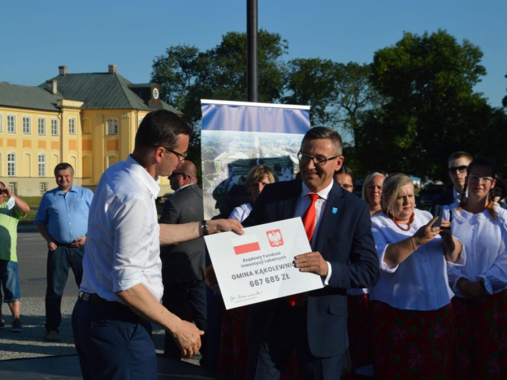Premier Mateusz Morawiecki w Radzyniu