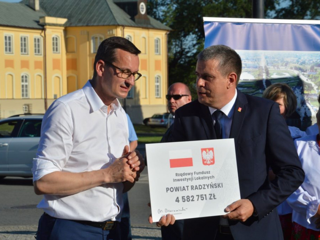 Premier Mateusz Morawiecki w Radzyniu