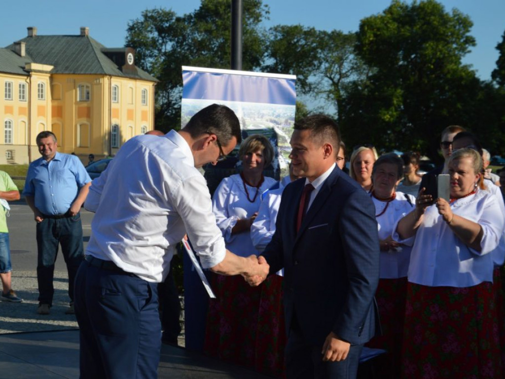 Premier Mateusz Morawiecki w Radzyniu