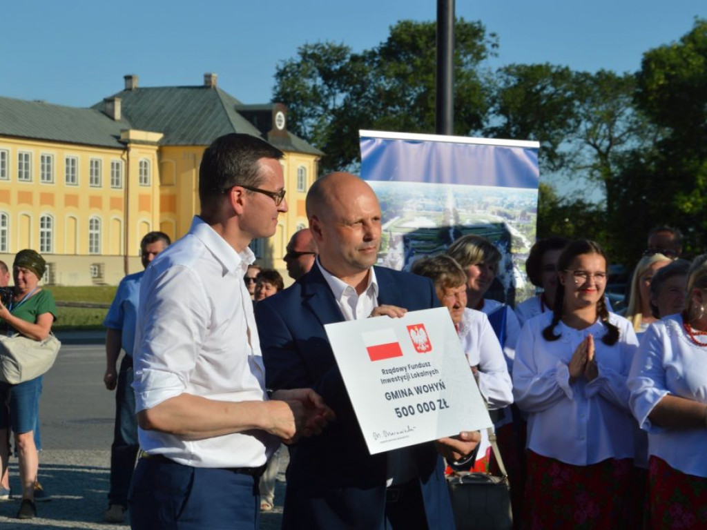 Premier Mateusz Morawiecki w Radzyniu