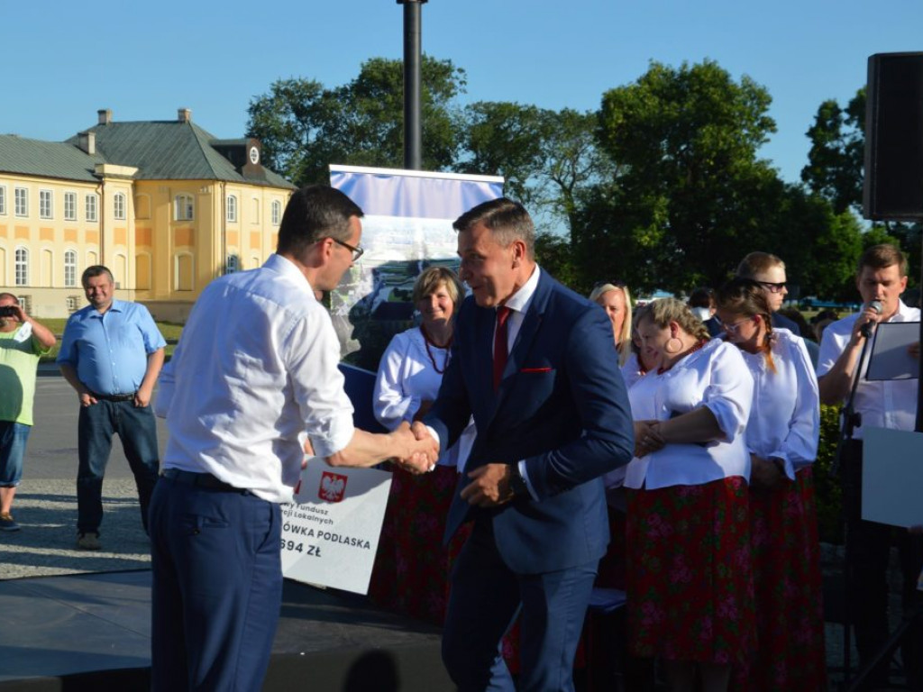 Premier Mateusz Morawiecki w Radzyniu