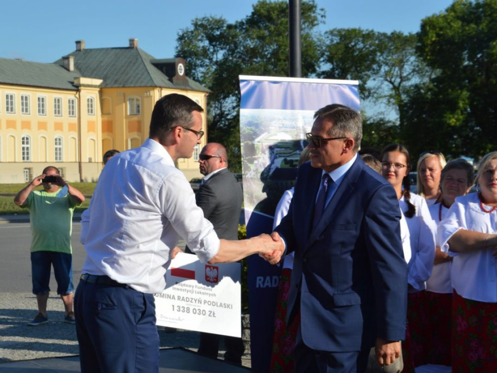 Premier Mateusz Morawiecki w Radzyniu