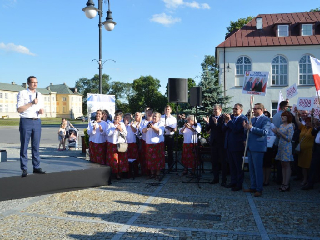 Premier Mateusz Morawiecki w Radzyniu