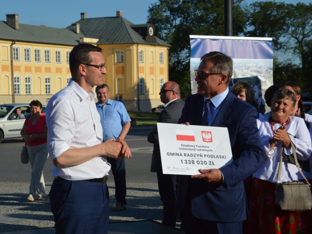 Premier Mateusz Morawiecki w Radzyniu
