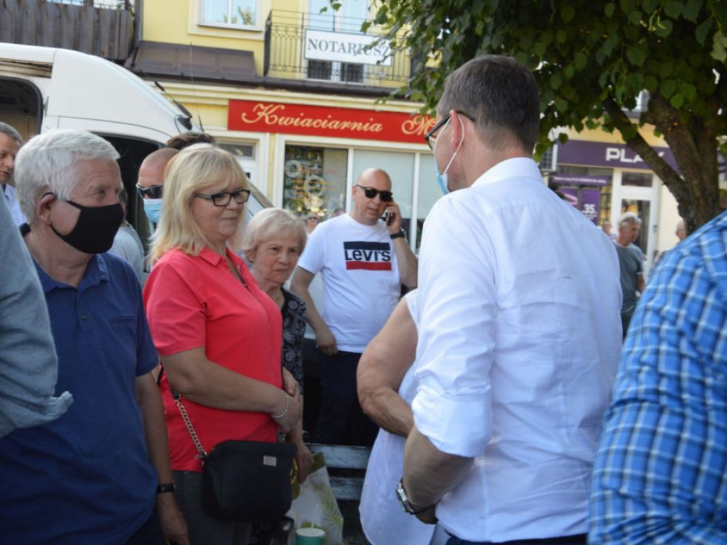 Premier Mateusz Morawiecki w Radzyniu