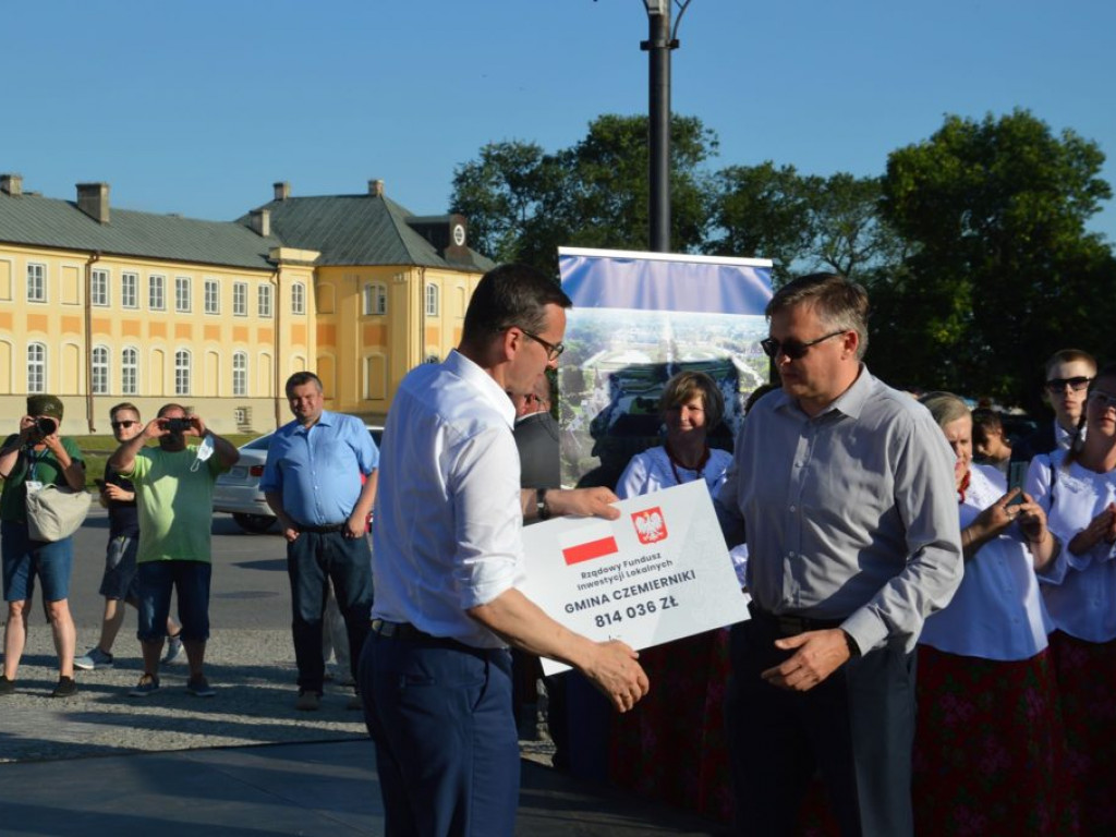 Premier Mateusz Morawiecki w Radzyniu