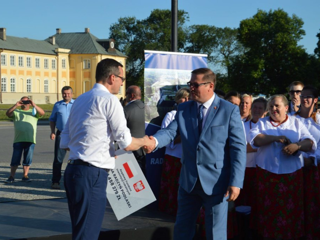 Premier Mateusz Morawiecki w Radzyniu