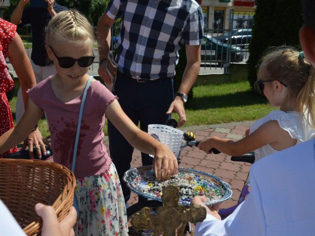 Poświęcenie pojazdów i podróżujących w parafii MBNP