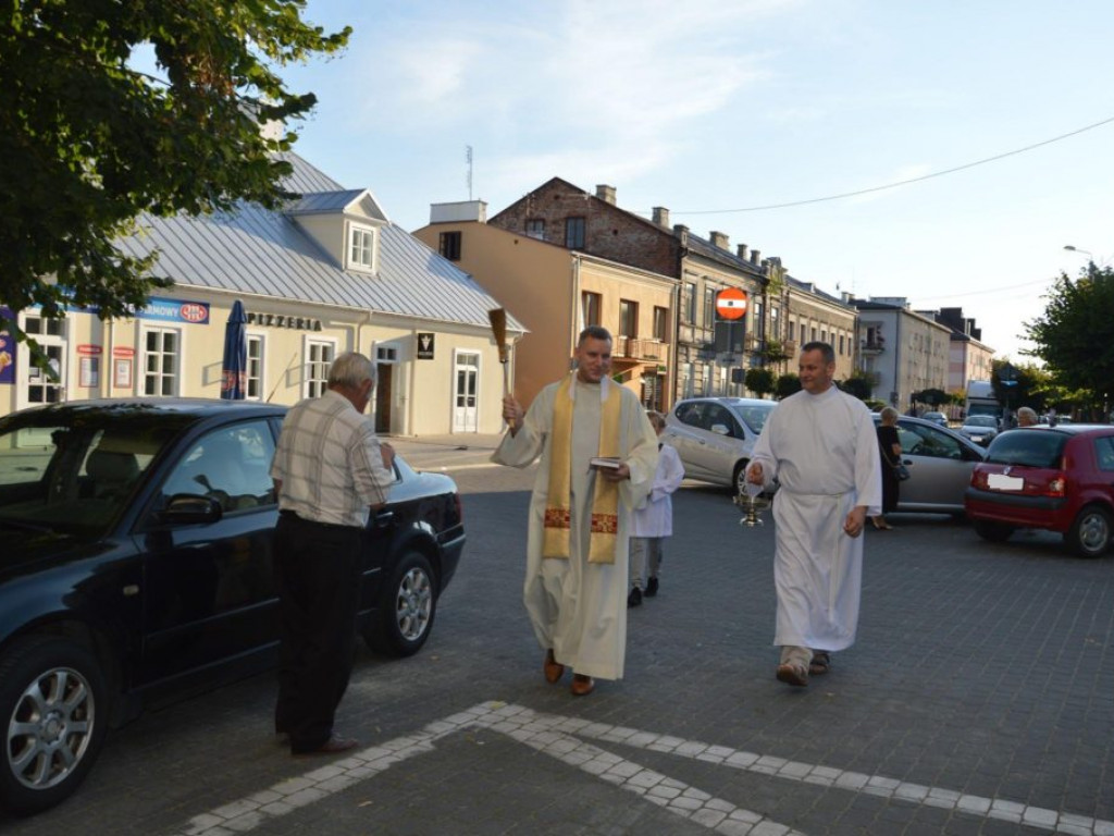 Święcenie pojazdów w parafii Trójcy Św.